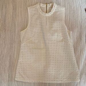 💜 J. Crew Eyelet Top